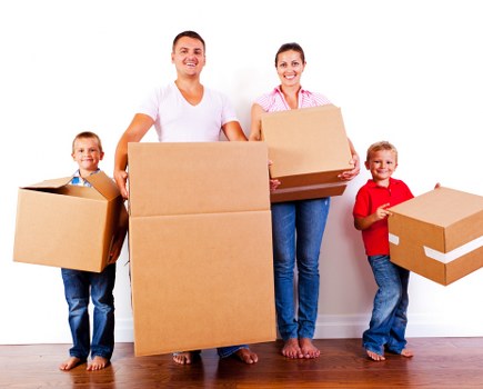 Removal team planning a house move in Ealing near local residential streets
