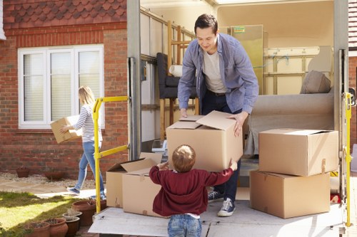 Removal team planning a home move in Ealing