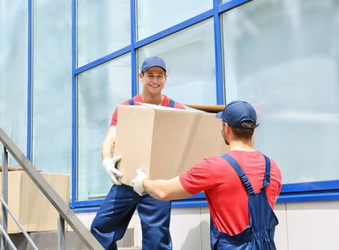 Removal team planning a home move in Ealing