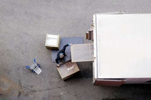 Professional movers handling a flat relocation in Ealing