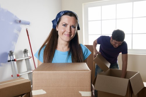 Packing and furniture handling during a house move in Ealing