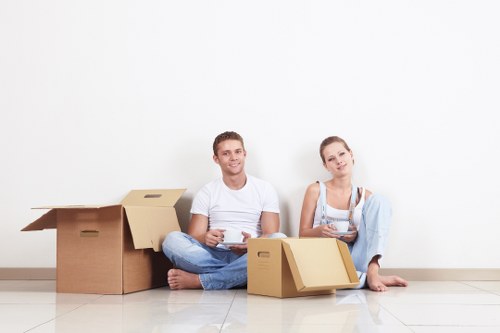 Careful unpacking and room setup after a local move