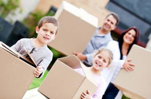 Packing and transport support for office relocation in Ealing