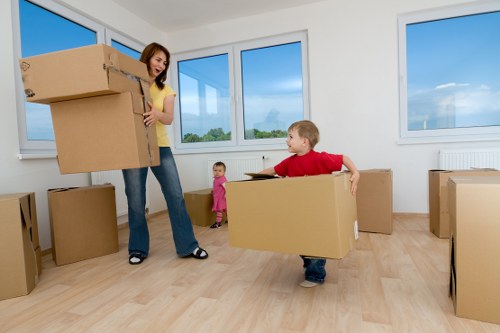 Careful packing and furniture protection for an Ealing move