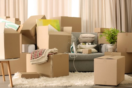 Professional moving team handling a property move in Ealing