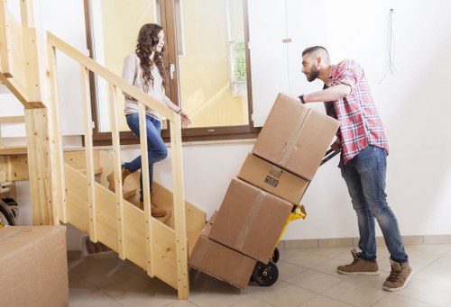 Residential removals for a flat in Ealing