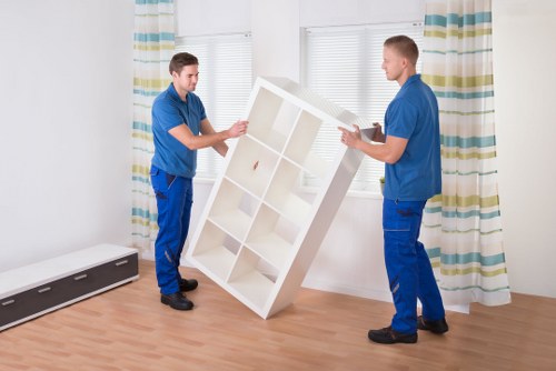 Furniture loading and transport for a local Ealing move