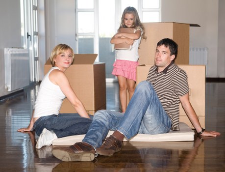 Local moving team handling items for an Ealing removal van booking
